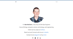 Desktop Screenshot of benreichert.com
